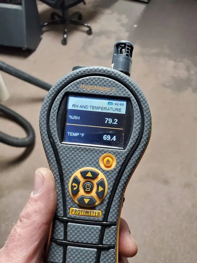 Moisture meter humidity assessment for Fire & Smoke Damage Restoration in Wheelersburg